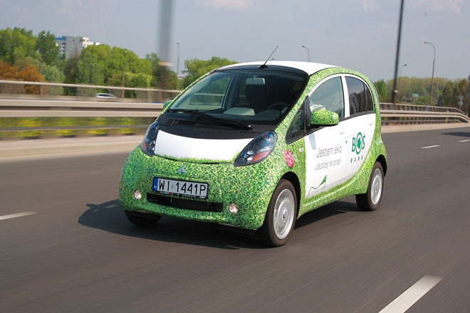 Mitsubishi i-MiEV kosztuje aż 160 tysięcy złotych Fot. Mateusz Szymański