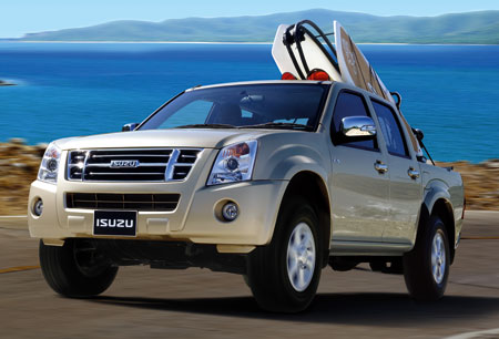 Isuzu D-Max został zbudowany na bazie Chevroleta Colorado. fot. Isuzu