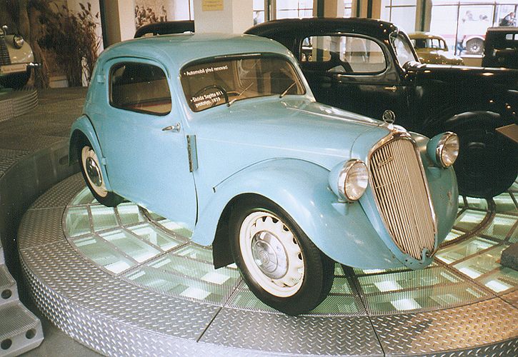 Skoda Sagitta to przedwojenna protoplasta najnowszego modelu Citigo. Fot. Skoda