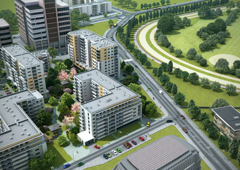 Wykonawcą osiedla Sakura jest Hochtief Polska.
