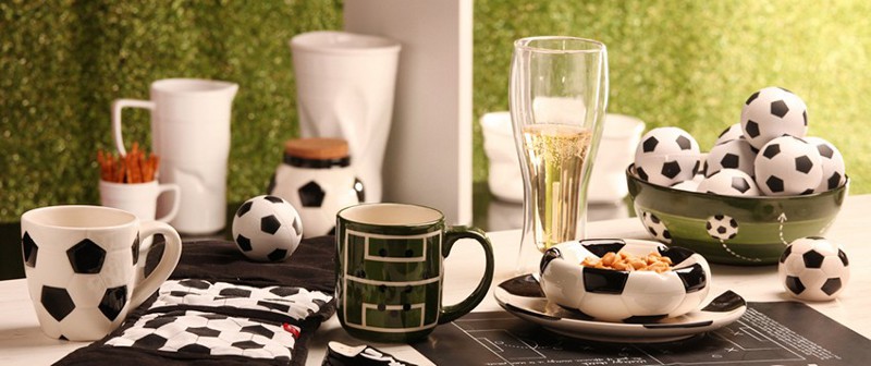 Piłkarskie akcesoria kuchenne na Euro 2012.