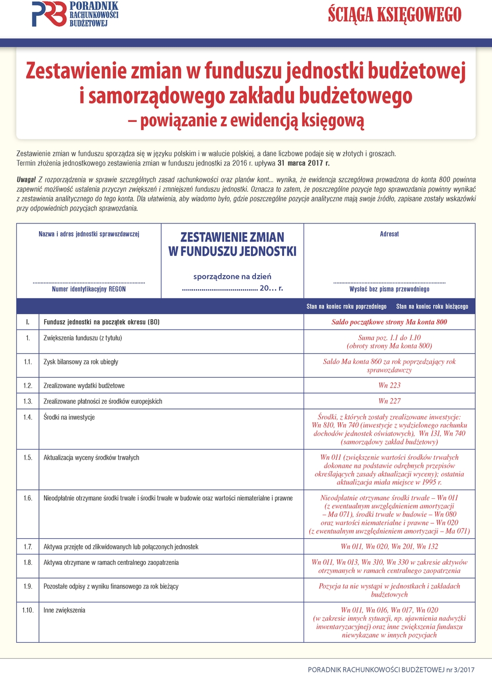 Poradnik Rachunkowości Budżetowej